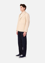 AAURA TROPICAL WOOL SIGLE-BREASTED JACKET