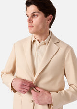 AAURA TROPICAL WOOL SIGLE-BREASTED JACKET