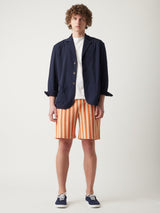 AACRI STRIPED TERRY SHORTS
