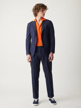 AADEO TERRY POLO WITH POCKET