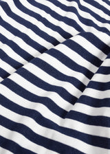 AADEO COTONE - POLO A RIGHE IN SPUGNA