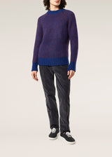AAGAPE ALPACA BICOLOR SWEATER