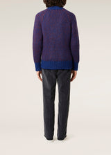AAGAPE ALPACA BICOLOR SWEATER