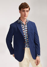 AALBEROBELLO SEERSUCKER BLAZER