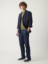 AALFEO CREWNECK SWEATER WITH SHORT SLEEVES