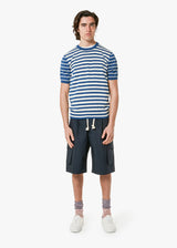 T-SHIRT IN MAGLIA A RIGHE AALFEO