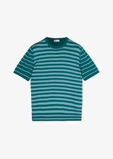 AALFEO STRIPED KNITTED TSHIRT