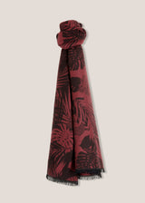 AAMATA WOOL FLORAL SCARF