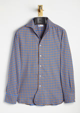 AANACAPRI CHECKED FLANNEL SHIRT