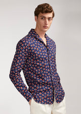 AANACAPRI COLLAR PRINTED SHIRT