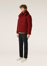 AANGOON PIED DE POULE DOWN JACKET