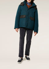 AANGOON CHECKED DOWN JACKET