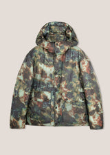 AANGOON PRINTED DOWN JACKET