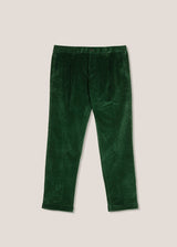 PANTALONI AANTIOCO IN COTONE VELLUTO A PIEGHE SINGOLE