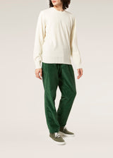 PANTALONI AANTIOCO IN COTONE VELLUTO A PIEGHE SINGOLE