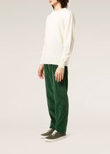 PANTALONI AANTIOCO IN COTONE VELLUTO A PIEGHE SINGOLE