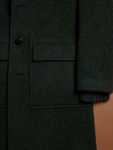 AAMBURGO CAPPOTTO IN LANA PETTINATA