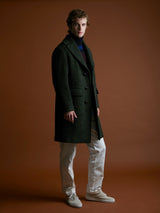 AAMBURGO CAPPOTTO IN LANA PETTINATA